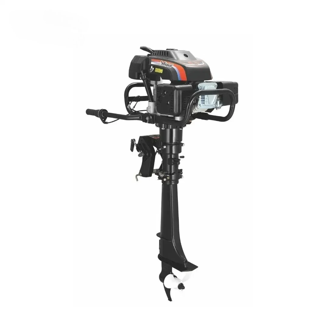 4 Stroke 6HP Outboard Motor 3.8kw Tiller Control Air Cooled Boat Engine for Infloatable Boat