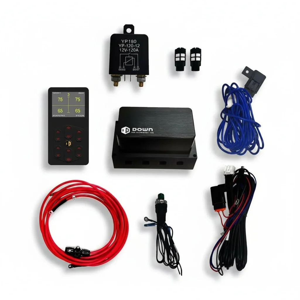 For Digital Air Suspension, Aluminum Wireless Control System, Fit for AG-CHEM, Universal Air Suspension for Cars 2000-2010