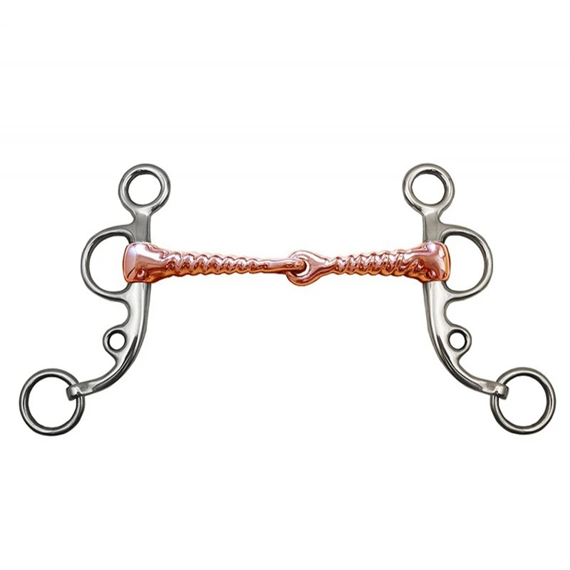 GTBL Stainless Steel Horse Snaffle Tacks Equestrian Equestrian Accessories For Horse Training BT1146