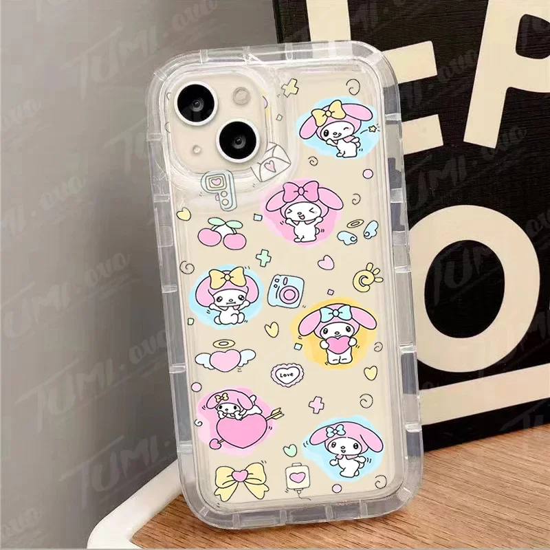 Sanrio Hello Kitty Pochacco Phone Case for Samsung Galaxy A15 A55 A05 A05S A14 A24 A13 A23 A73 A12 A22 A32 A52 A52S A72 A31 A51