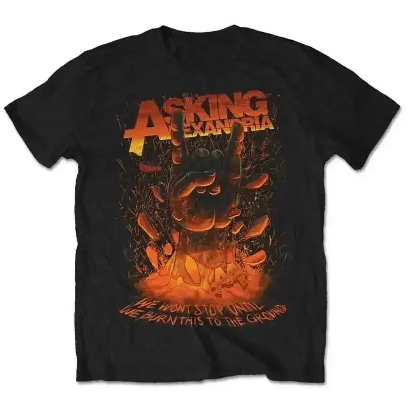 Asking Alexandria Metal Hand Authorized Men's TShirt