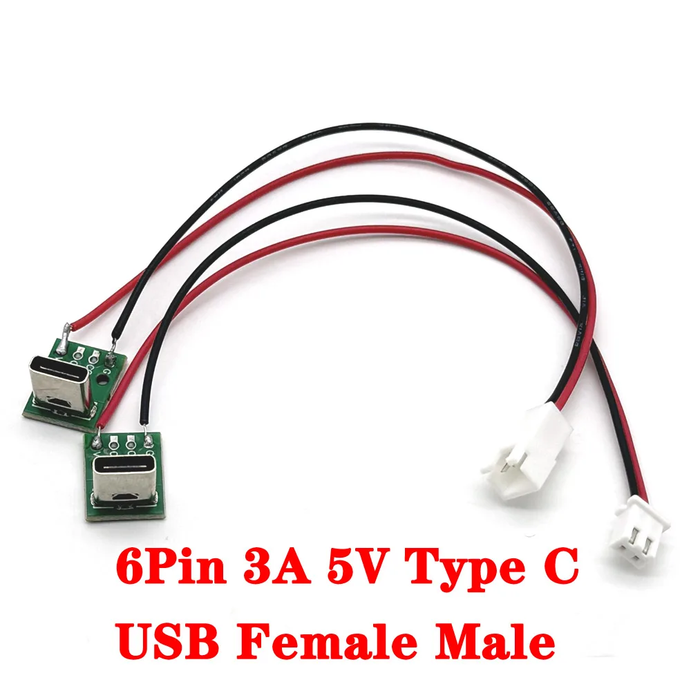 

Печатная плата Type-c с кабелем преобразователь адаптер микро USB для DIP разъем «мама» разрывная плата зарядный кабель паяльная плата Гнездо