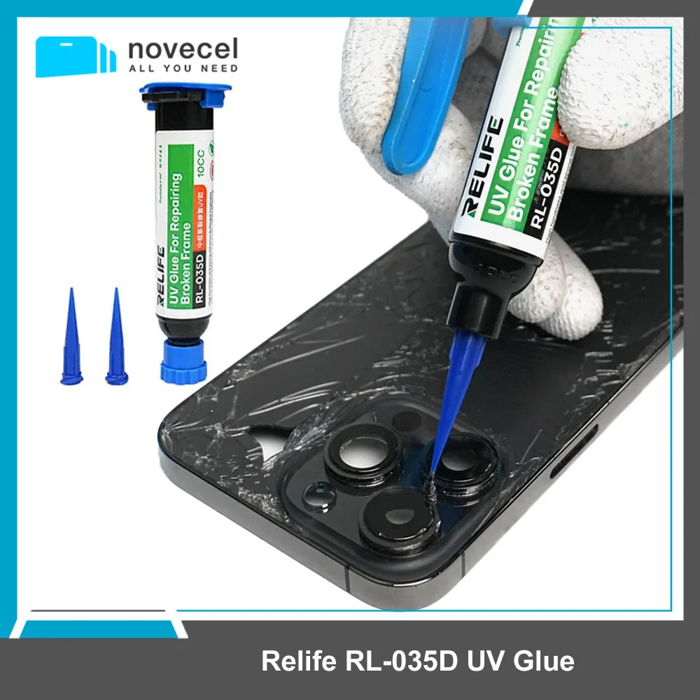 Relife RL-035D Broken Frame Repairing Adhesion Strong and High Hardness Fast Curing Not Damage LCD Middle Frame Repair Tool