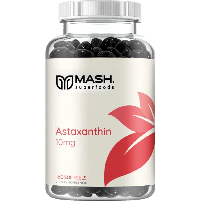 Astaxanthin Supplement with Grapeseed Oil, Ashwagandha Extract,Support Eye, Skin, Joint,And Immune System Health Capsules