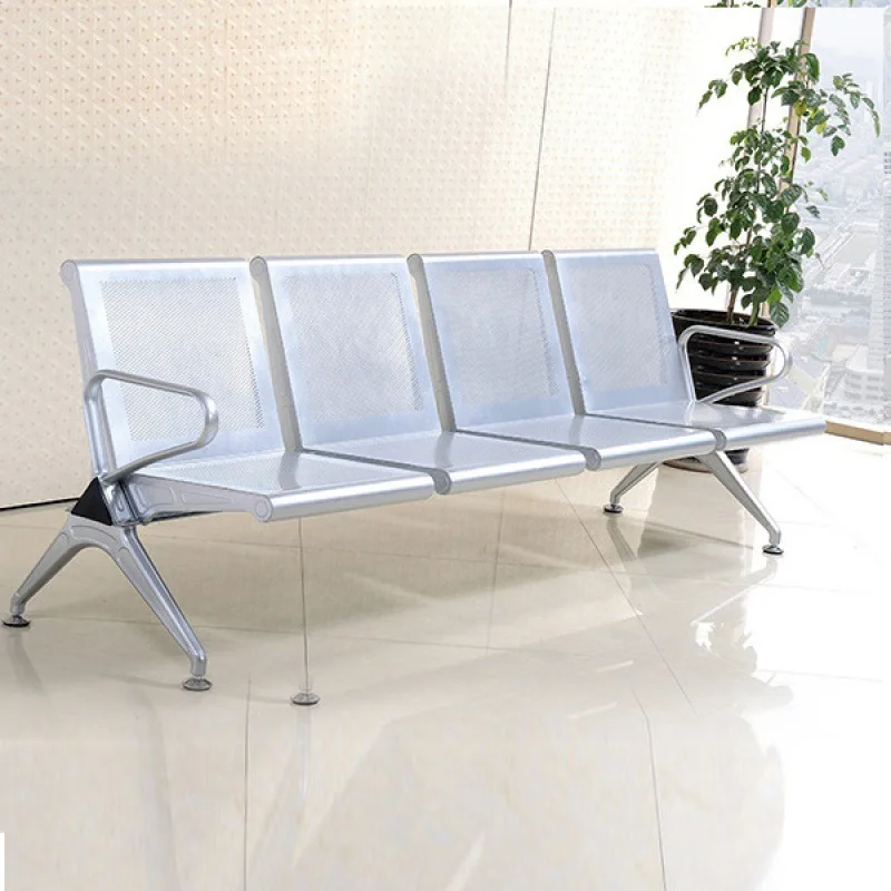 

Three-person row hospital station bank waiting airport chair long waiting chair public seat infusion