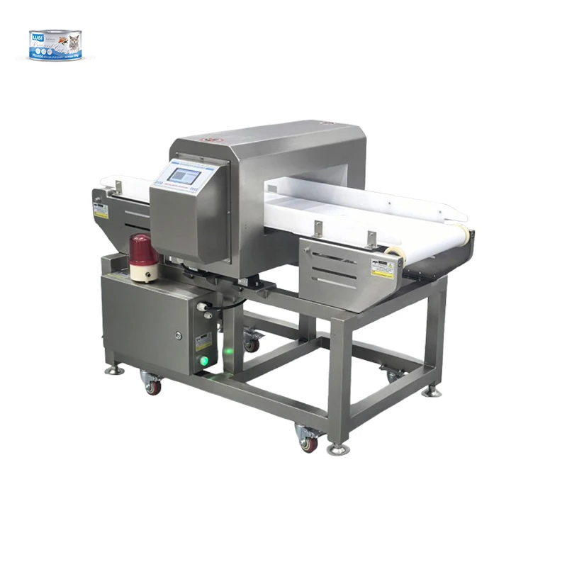 Customized Spice Packaging Metal Detection Food Safety Metal Detector Conveyor Belt Metal Detector