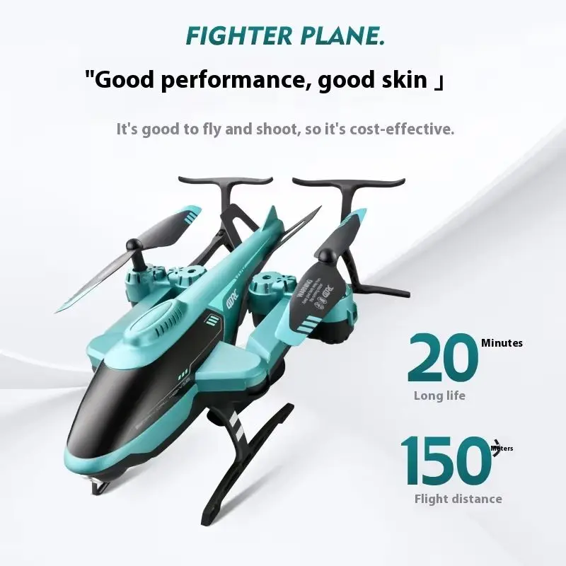 New V10 helicopter fall-resistant boy toy aircraft fixed altitude aerial photography four-axis remote control drone