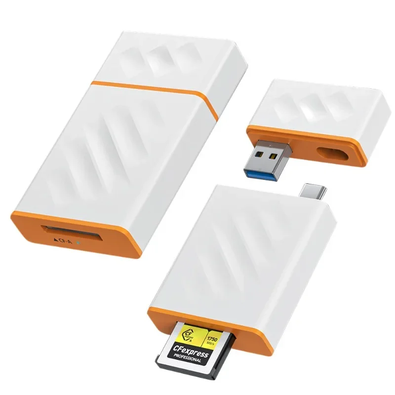 

Extremely fast transfer SLR camera memory card CFexpress typeA card reader