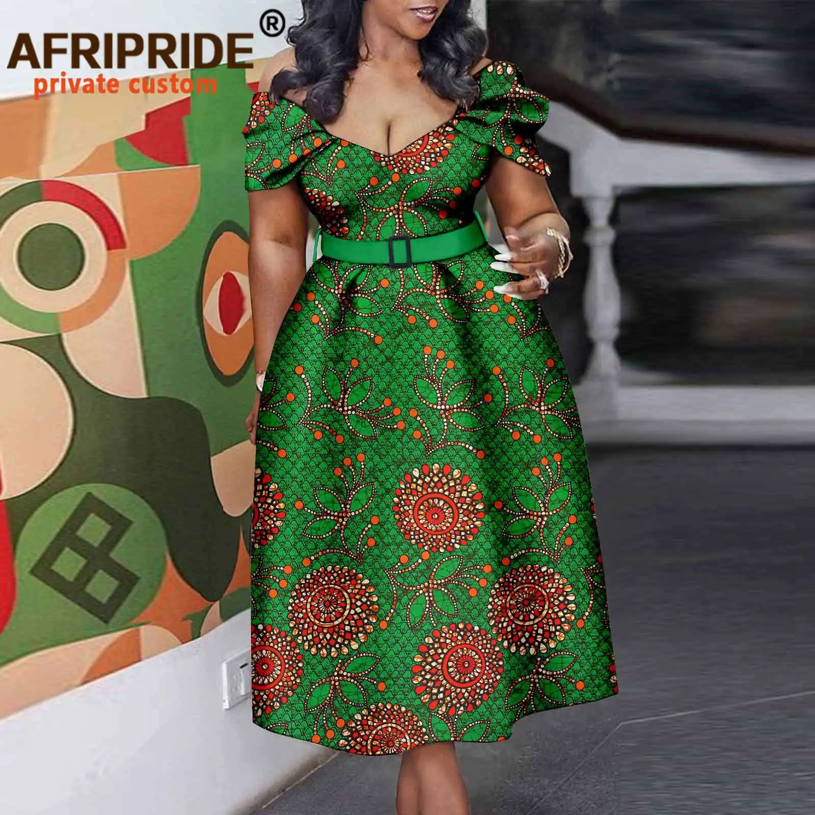 slim fit dress slacks Mbin Diatta African Maxi Dress main image 1