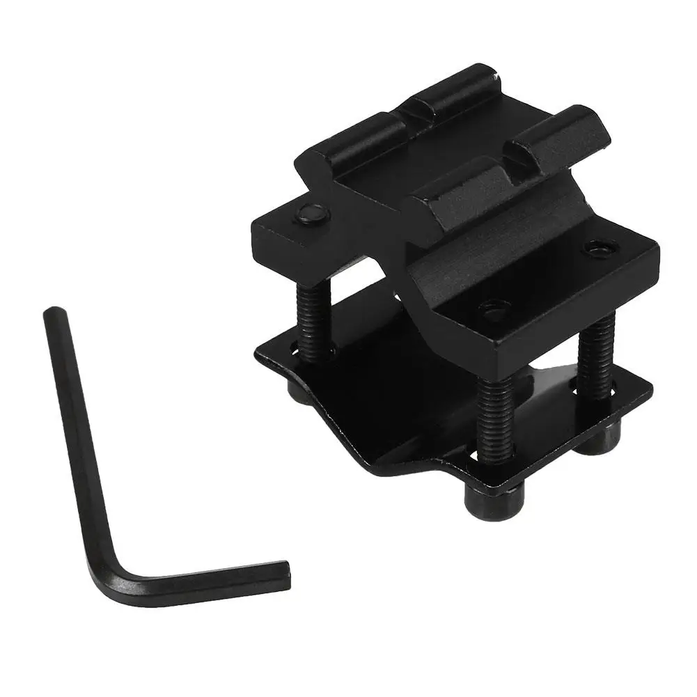 Tactical Universal Adjustable Rail 20mm Picatinny Weaver Barrel Mount Adapter for Rifle Scope for Hunting