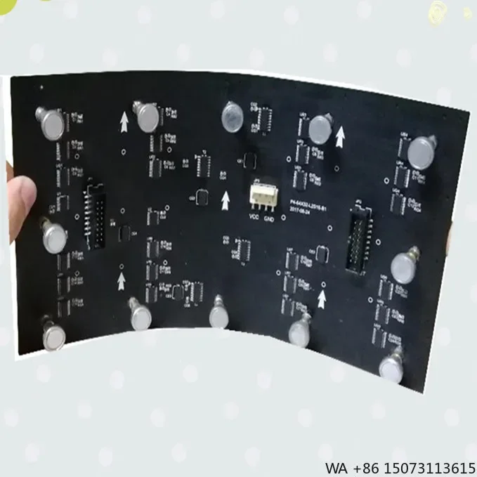 

Hot Sale Flexible LED Curtain Display Full Color Curved Foldable Video Screen Panels Soft Module for Stage Event