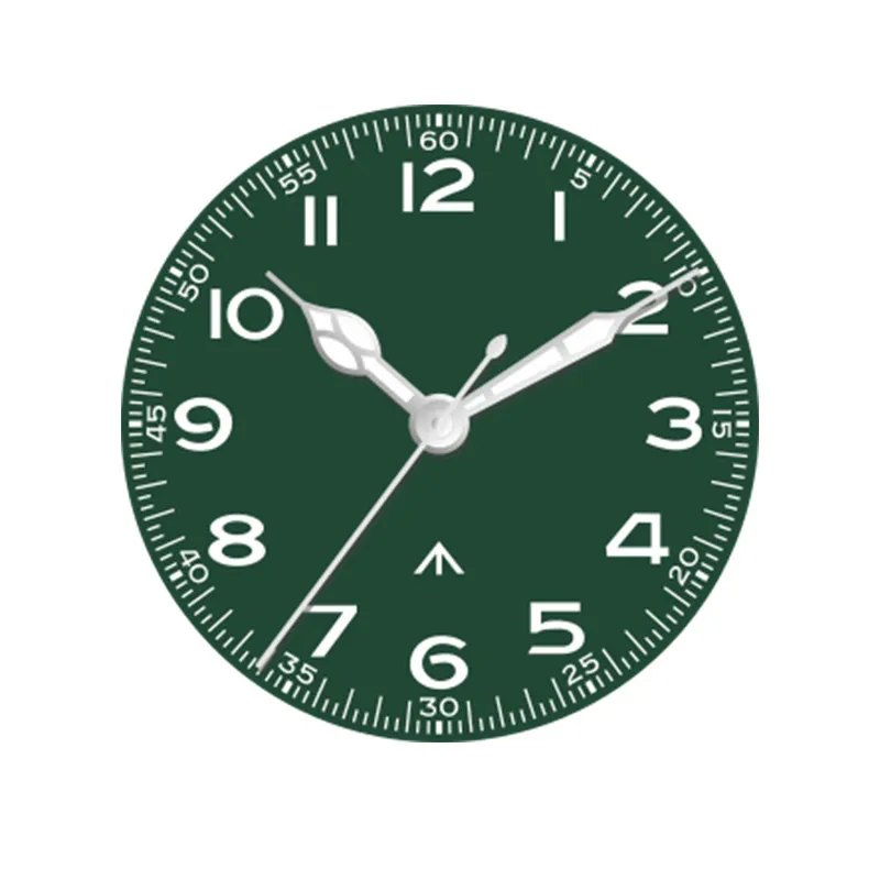 High Quality 36mm Titanium Alloy Watch Case 28.5mm Dial for VH31 Quartz Movement Sapphire 10BAR Nylon Strap Mod Parts image 3
