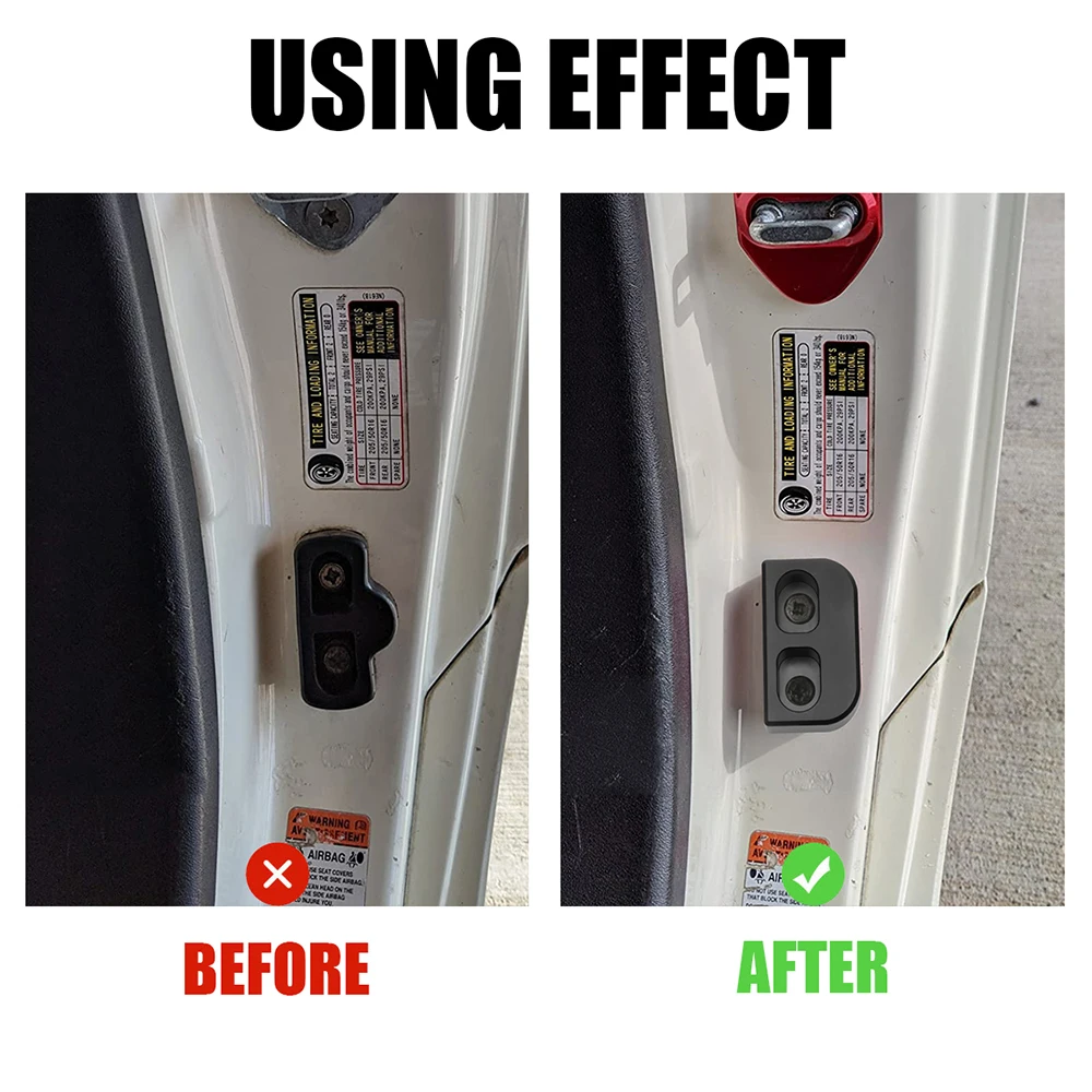 2/4PCS Rivestimento della porta Porta fissa adatto per MX-5 Miata1989-2020 Rivestimento della porta antivibrante Lavorazione CNC Accessori automobilistici