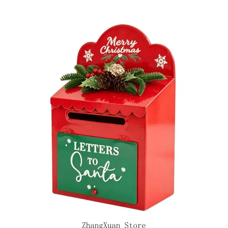 Weihnachtsbriefkasten-Display-Akzent für Eingangsbereiche und Einzelhandelsvitrinen 3XUF – Detail 8