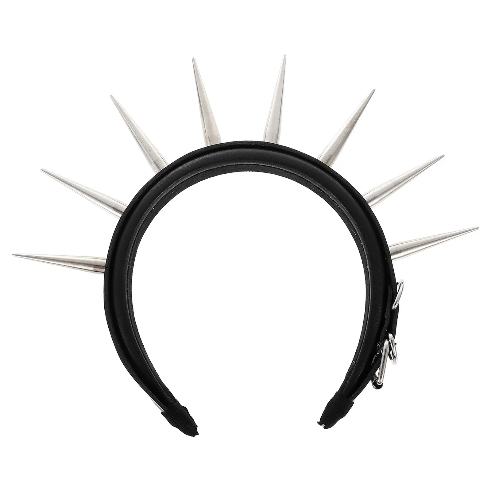 

Rivet Design Headband Lightweight Metal Hair Band Chic Style Party Cosplay Festival Costume Decorative Hair Accessory