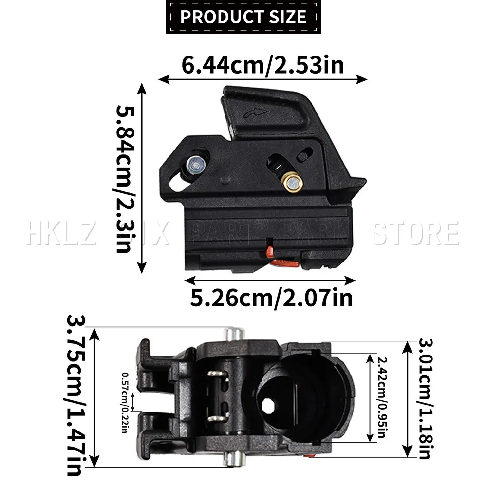 382905 For SMD 57 Screwgun Drive Head Titanium Coated Anti-Jam Magazine Head Replacement for Collated Screw System