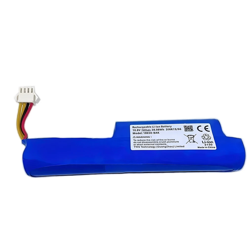 10.8V 2600mAh 3500mAh Rechargeable Battery for Redmond RV-R150, Redmond RV-R151, Redmond REB-R150 Robotic Vacuum Cleaner 11.1V