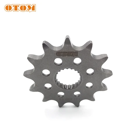 OTOM передняя цепная звездочка 13T мотоцикл Байк Мотокросс для YAMAHA YZF Эксклюзивная кованая подходит YZ125 YZ250F YZ250FX WR250F
