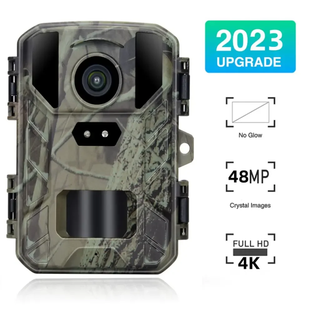 

Outdoor Infrared Low Glow Arction Camera 4k 48MP Mini Trail Game Night Vision Waterproof Hunting Camera Wild Photo Trap Cam