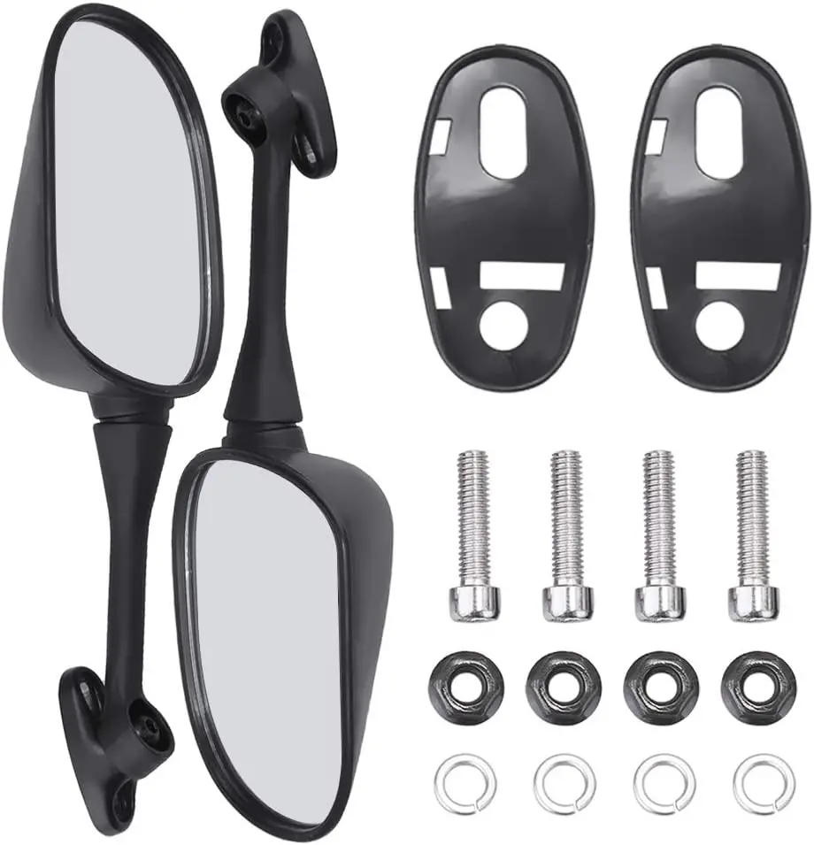 

Universal Black Rearview Mirrors for Honda CBR600RR and CBR1000RR Motorcycles, 2003-2012 Models