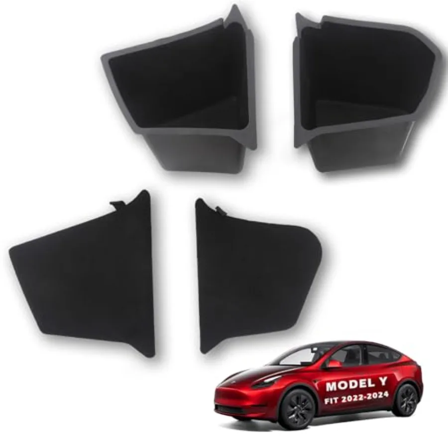 

Trunk Organizer For Tesla Model Y Trunk Storage Bins Waterproof Odorless Rear Side Storage box 20202024 Accessories 5 Seater