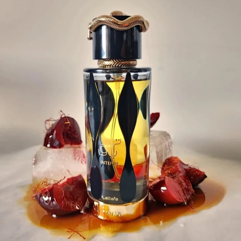 عPerfume Lattafa TERIAQ Nuevo Medio Oriente Árabe Dubai Fragancia Duradera Aroma Frutado Floral