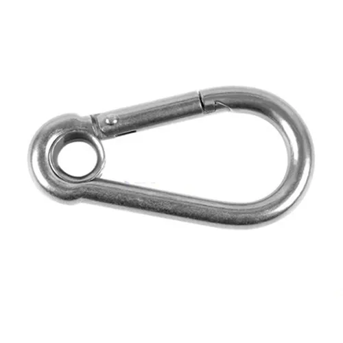 Imagen 2 del producto 1 Uds. De acero inoxidable 304 M4 M5 M6 M7 M8 M9 M10 M11 M12 M13 M14, mosquetón de mosquetón, gancho a presión, cerradura con llave