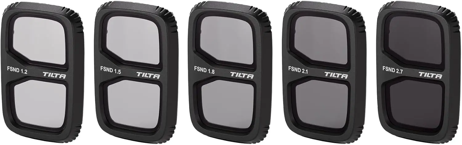 Tilta ND Filter Kit Compatible with Osmo Pocket 4P (Without Filter Carrying Case) | Neutral Density 4-Pack Set