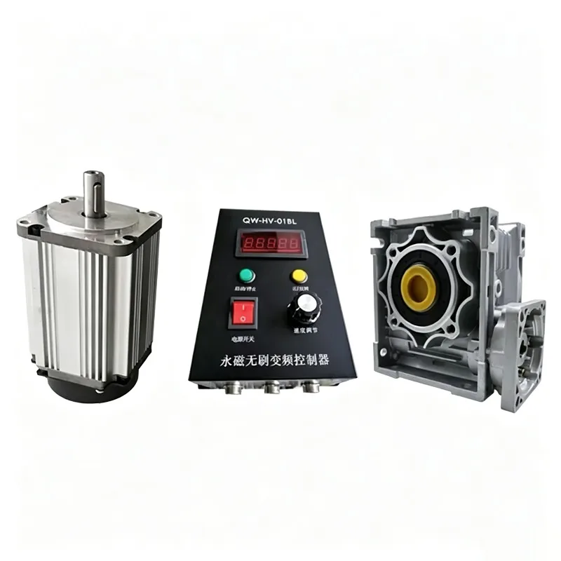Worm Gear Motor 220V High Power 1000W Adjustable Speed RV50 Reducer Motor With Motor Worm Gear Reducer