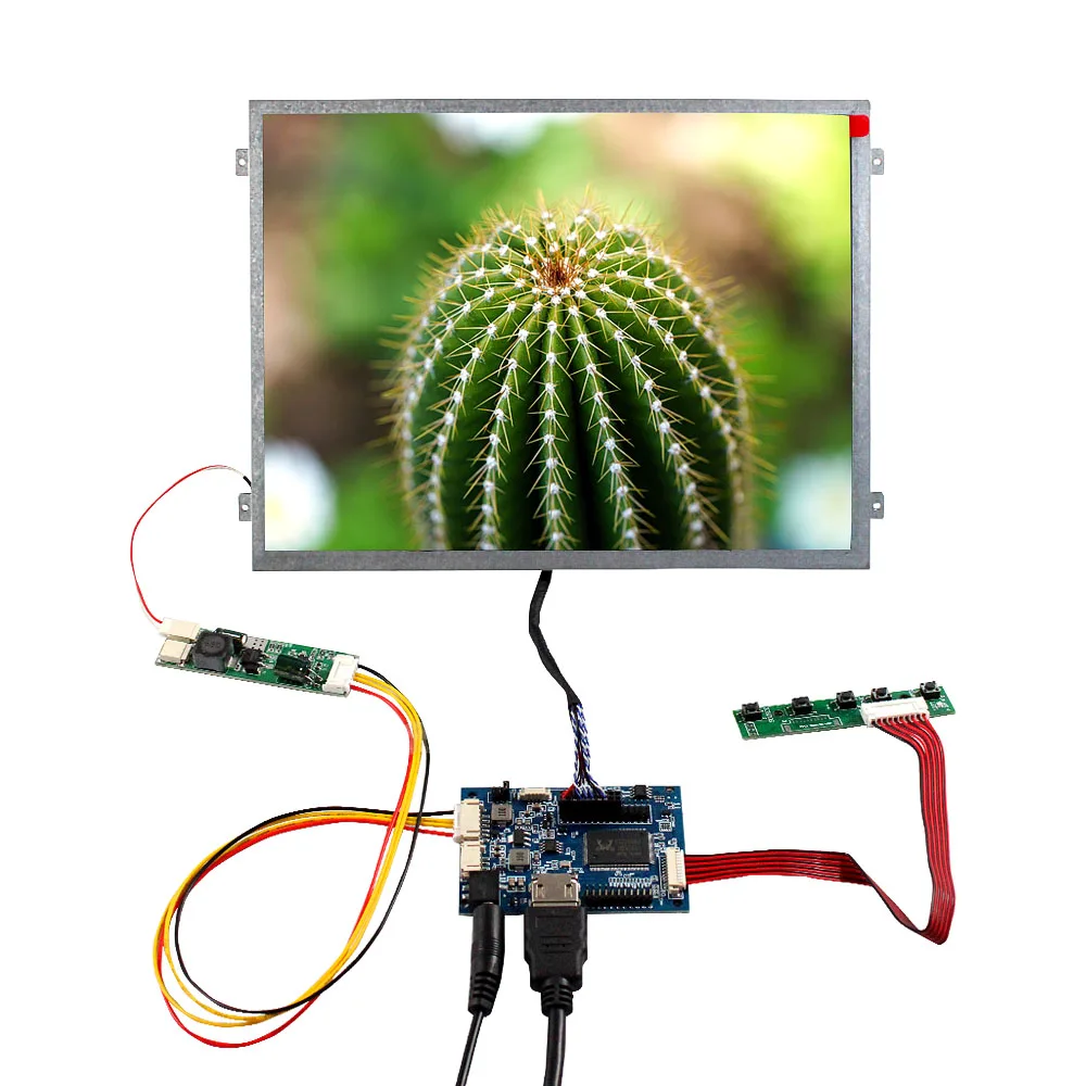 10.4 in CLAA104XA02CW 1024X768 TFT LCD Screen and HD MI LVDs Control Board 30pin