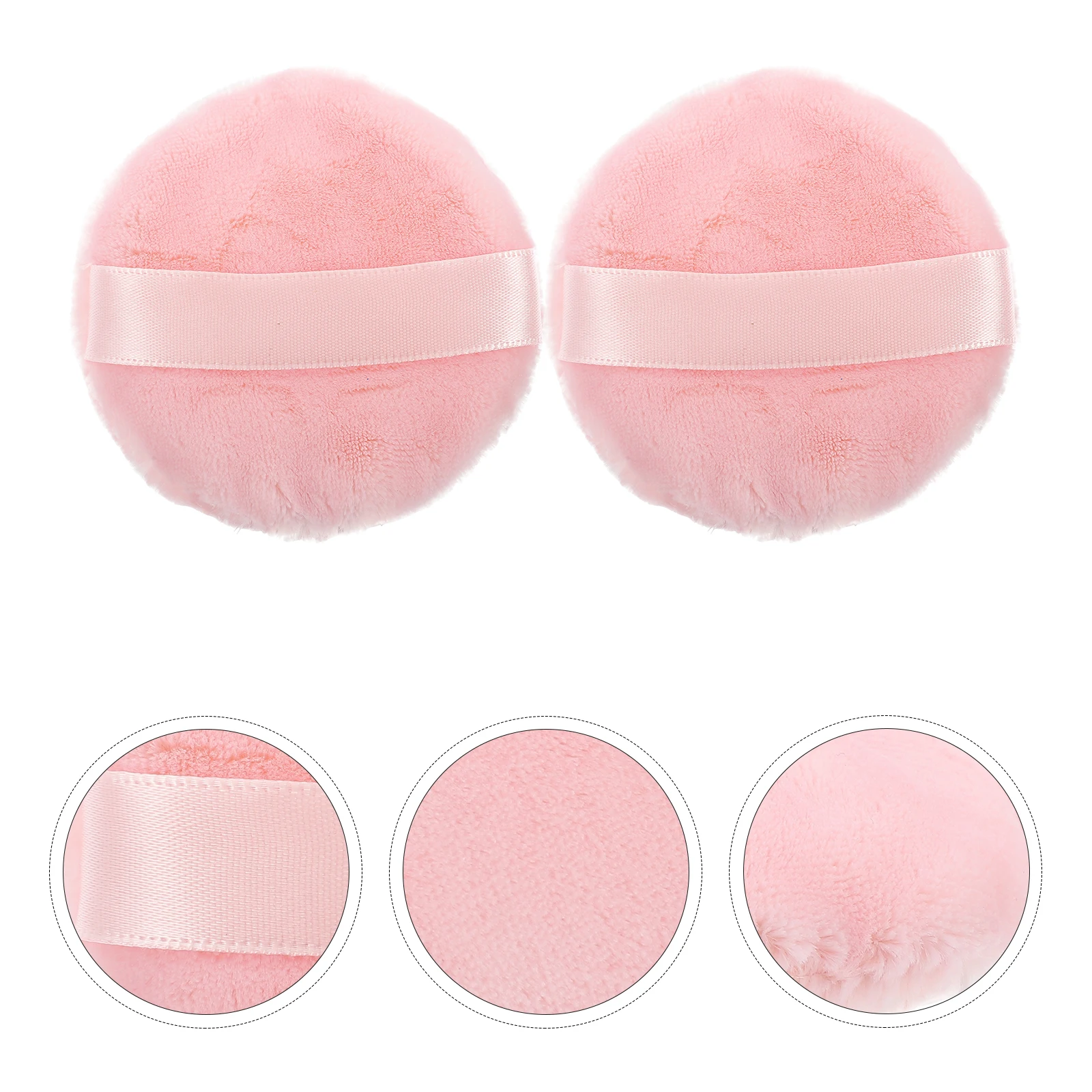 

Powder Puff Makeup Translucent Pads for Pressed Loose Face Women Foundation Make-up Tool