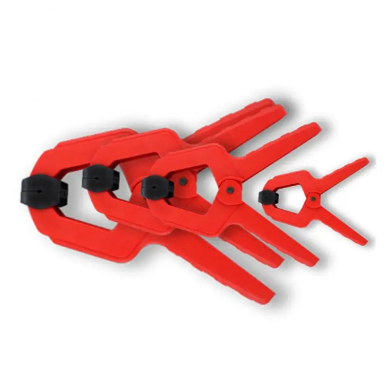 2/4 Pcs Model Seamless Auxiliary Clips With Silicone Anti-slip Pad Spring Clamps Model Craft Tool Accessories