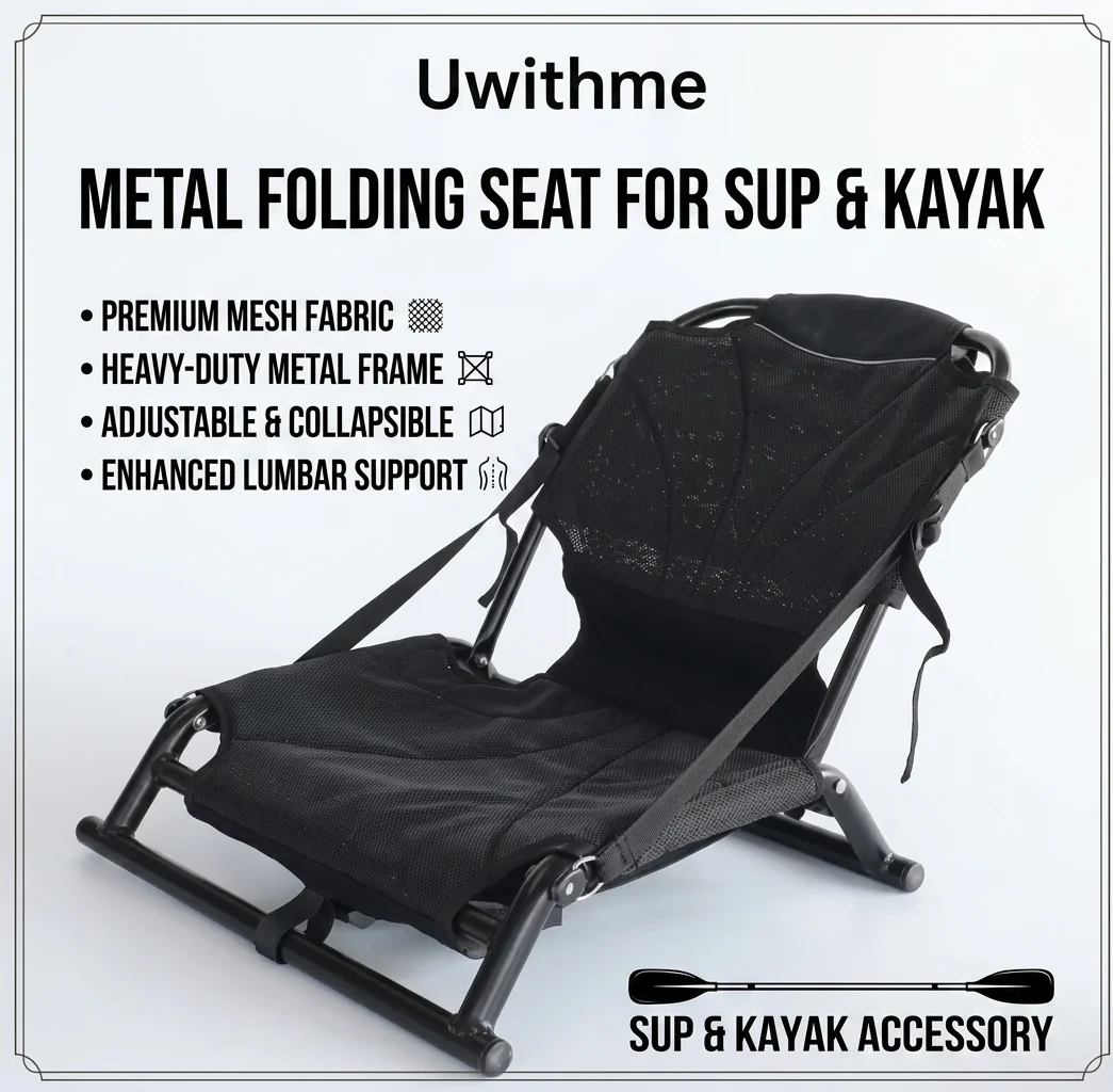 Adjustable Non-Inflatable Kayak Seat Paddleboard Backrest Surfboard Cushion Canoe Fishing Cushion Direct Sales From Manufacturer