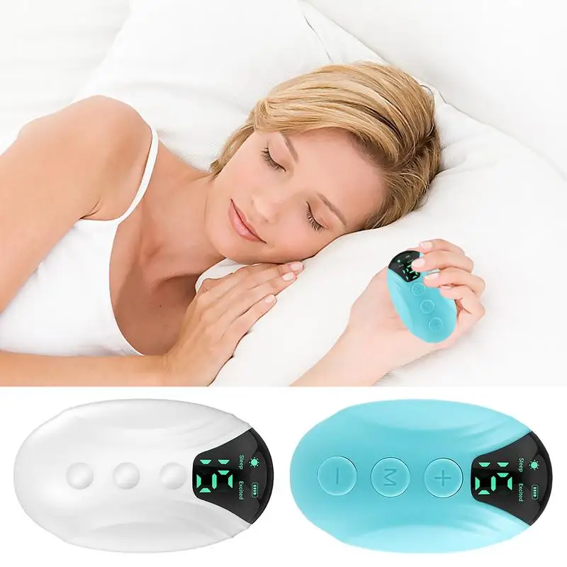 Hand-Held Sleep Aid Device Microcurrent Insomnia Relief Sleep Assistant Electronic Pulse Calm Nerve Sleeping Assistance Tool