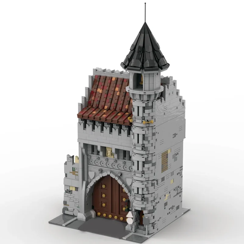 

6037pcs Moc Medieval Driveway Door Modular Castle Model Building Blocks DIY Creative Assembly Bricks Toys Kids Christmas Gifts