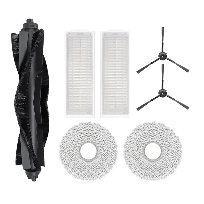 AB15-For Karingbee S7 Omni Roller Side Brush Hepa Filter Mop Cloths Rag Robot Vacuum Cleaner Parts