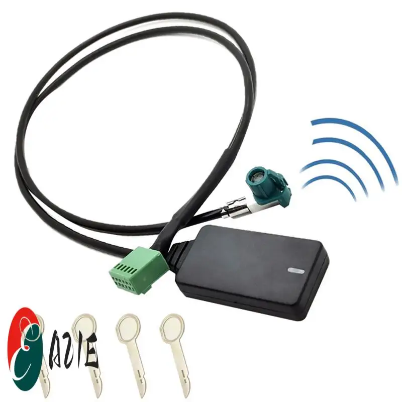 

DC12V 12-контактный автомобильный беспроводной адаптер AUX Bluetooth 5,0, автомобильный Bluetooth-адаптер громкой связи, аудиокабель для A3 A4 B8 B6 A6