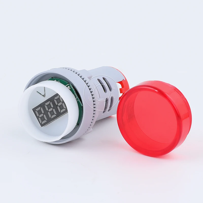 Stroomindicator AD16-22D/S Led Signaallamp 22ds AD16-16C Led Licht Ad16 Voltmeter