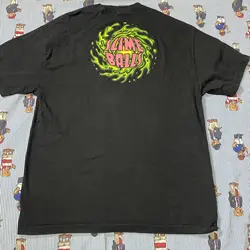 Vintage SLIME BALLS Graphic T shirt Adult XL Black Skateboard Wheels Crewneck