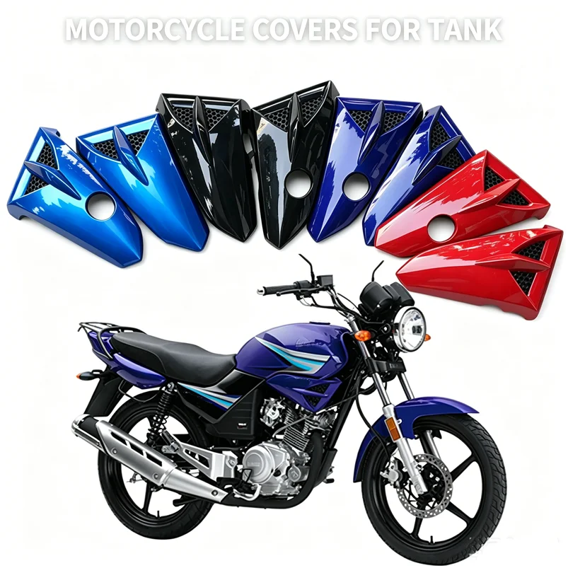 Cubiertas para Tanque de Combustible de Motocicleta para Jianshe Yamaha Y-B-R 125cc JS125 JYM125, Paneles de Protección Originales para Tanque