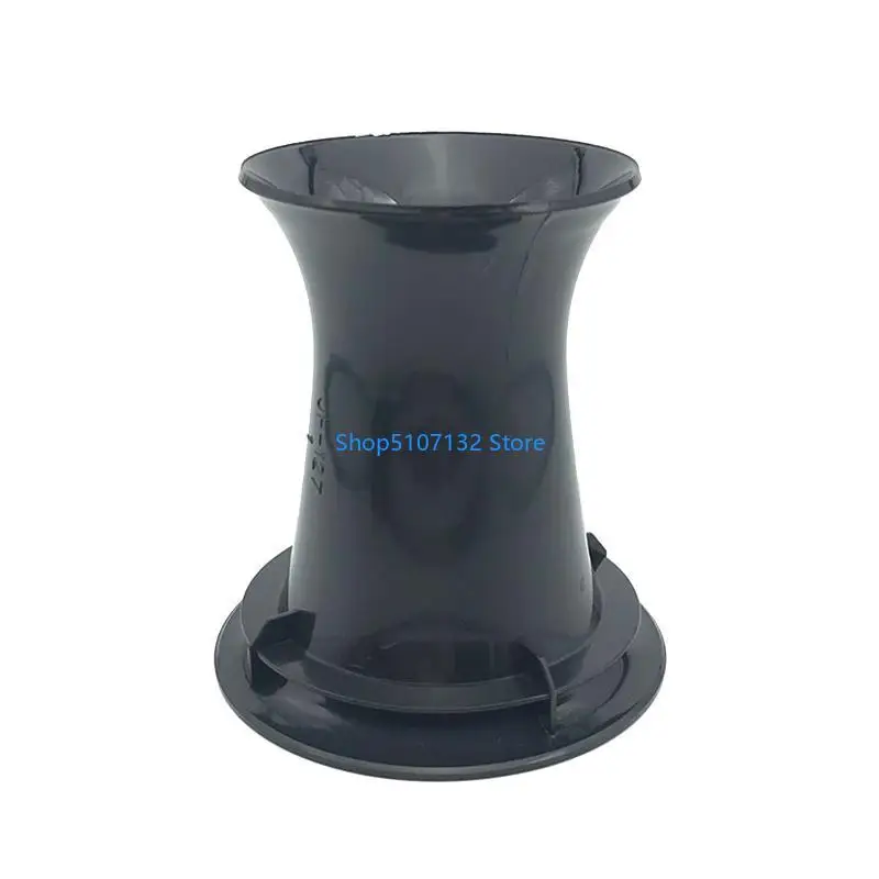 87HD Speaker Port Subwoofer Bass for Reflex Inverted Tube 99mm x 82 mm Black Port Tub