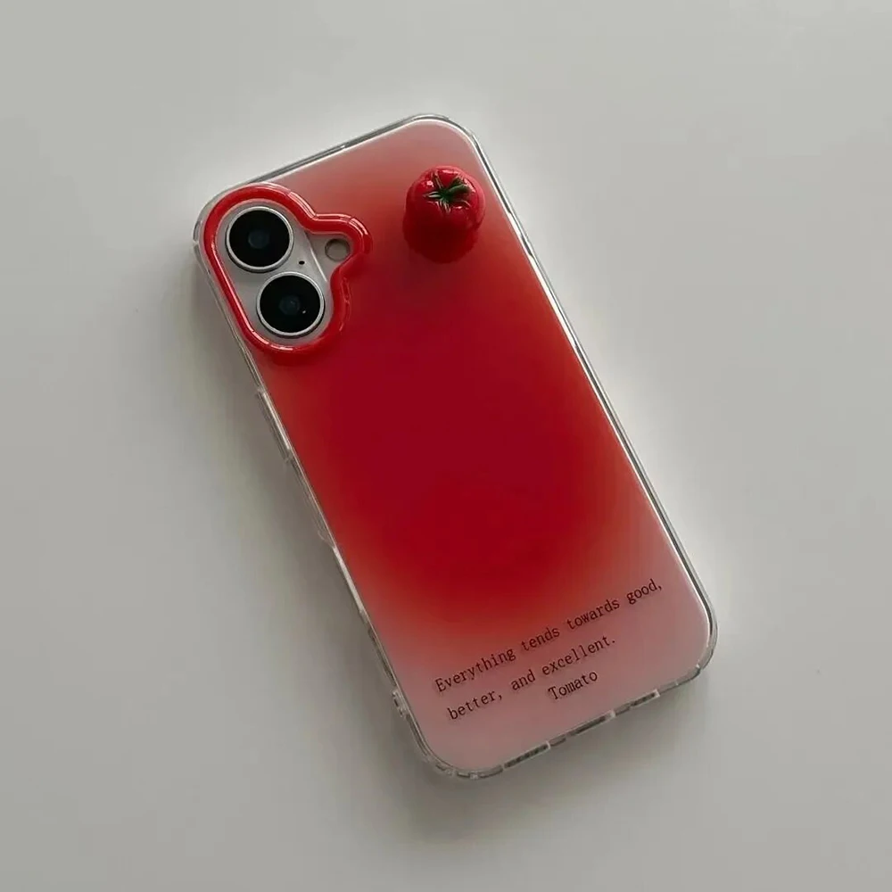 Ins Red Retro Tomat…