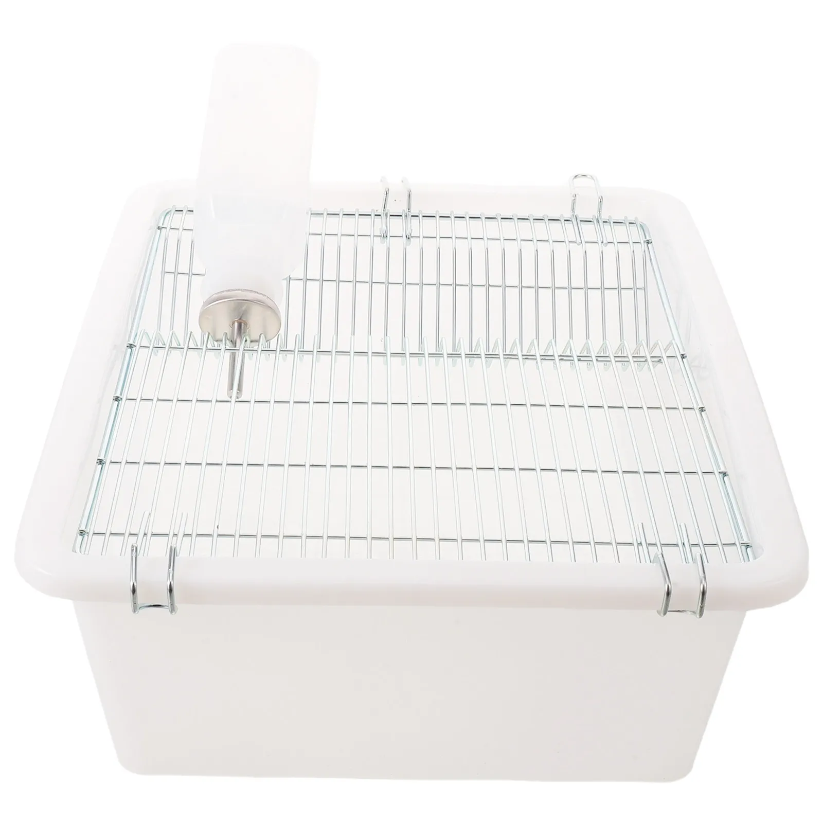 Laboratory Mouse Cage Heat Resistant Plastic Secure Lid Ventilated Cage for Research Vivarium Breeding Colony Observation Animal