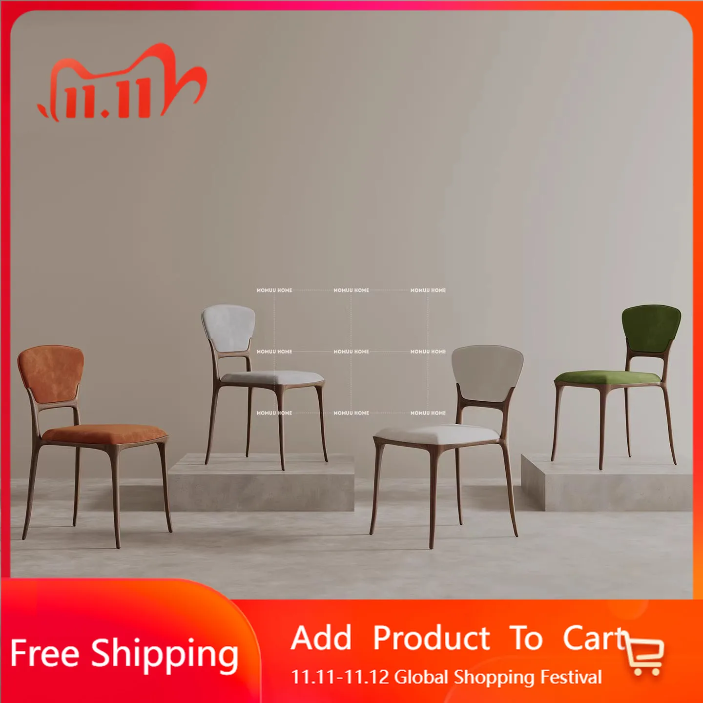 

Comfortable Show Dining Chair College Beauty Italian European Dining Chairs Wedding Pedicure Nordic Sillas Postmodern Furniture