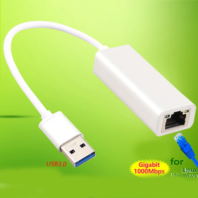 

Ethernet-адаптер типа C 3.0 1000 Мбит/с USB 3.0 RJ45 Сетевая карта для MacBook PC Windows XP 7 8 10 Android USB Lan Интернет-кабель