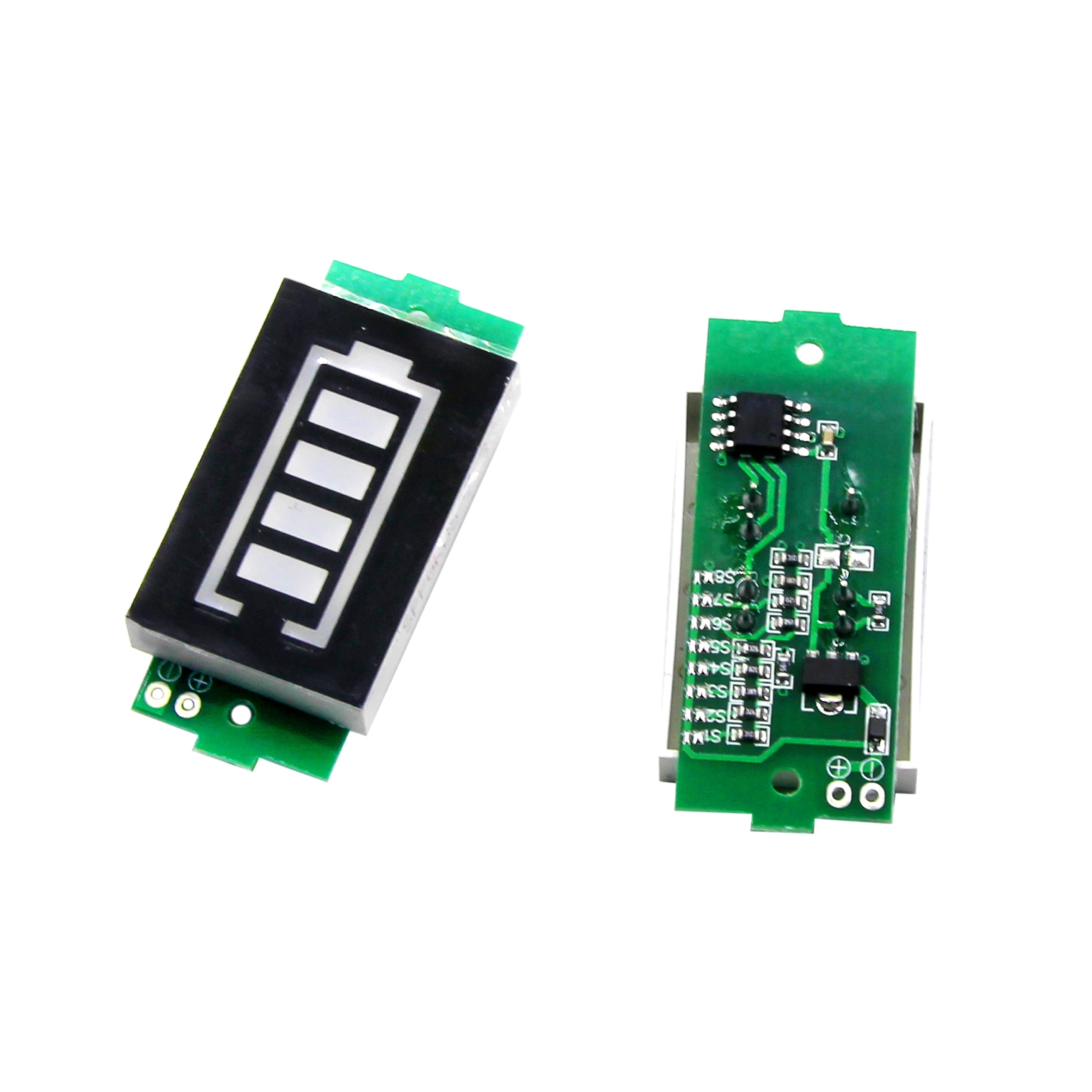 1S 2S 3S 4S Single 3.7V Lithium Battery Capacity Indicator Module 4.2V Blue Display Electric Vehicle Battery Power Tester Li-ion