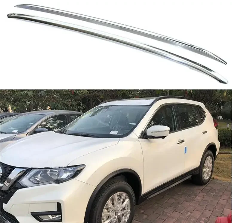 

Roof Racks Fit For Nissan X-trail Xtrail Rogue 2014-2021 Top Roof Rack Rail Luggage Aluminum Alloy