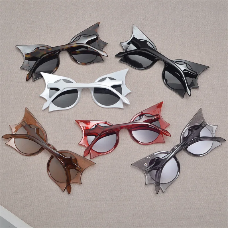 1PC Halloween Fledermaus Hip Hop Lustige Sonnenbrille Neue Sonnenbrille Nachtclub Disco Sonnenbrille – Detail 15