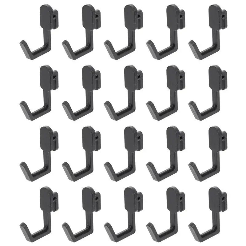 

20pcs Single hook storage board Peg Board Hook Plastic Hooks Hook Peg Board Tool hooks study cavity board Peg Board Tool