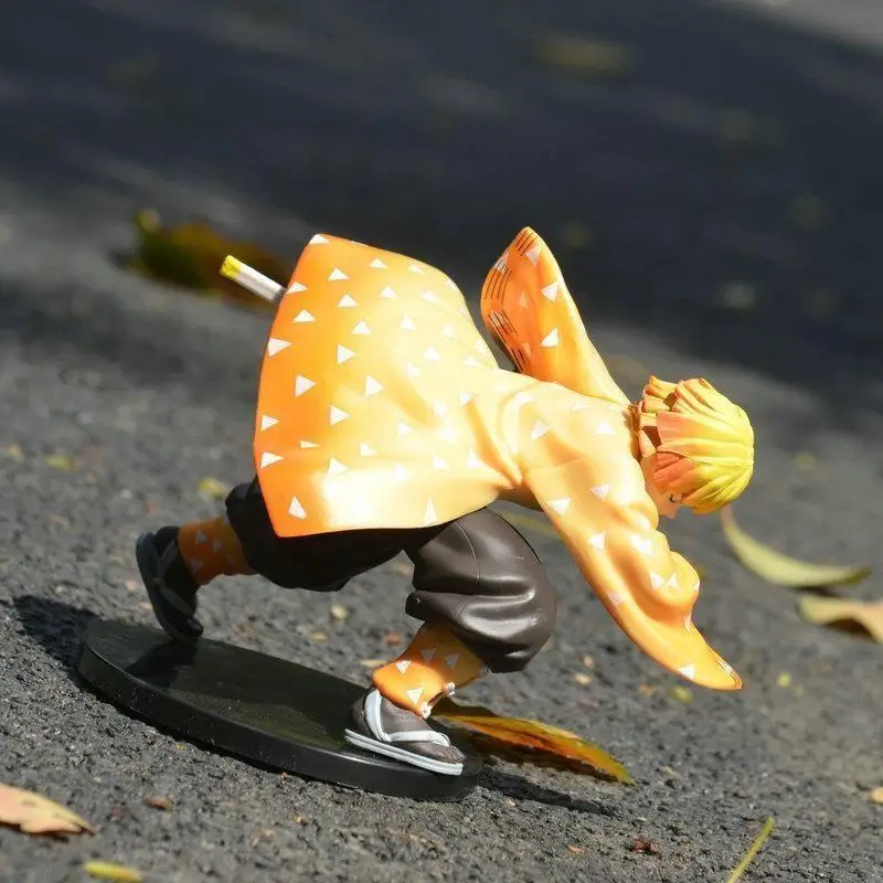 

Demon Slayer Peripheral Agatsuma Zenitsu Desktop Decoration Creative Cartoon Figure Hot Sale Holiday Gift Children Birthday Gift
